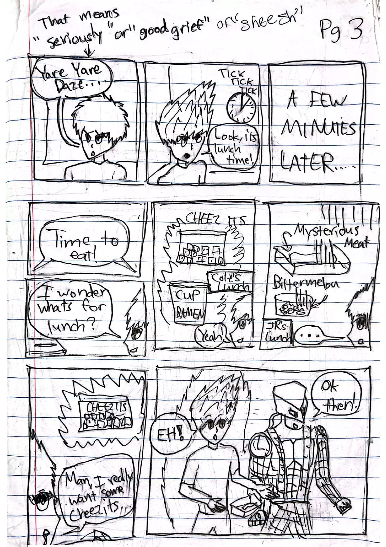 Manga page 3